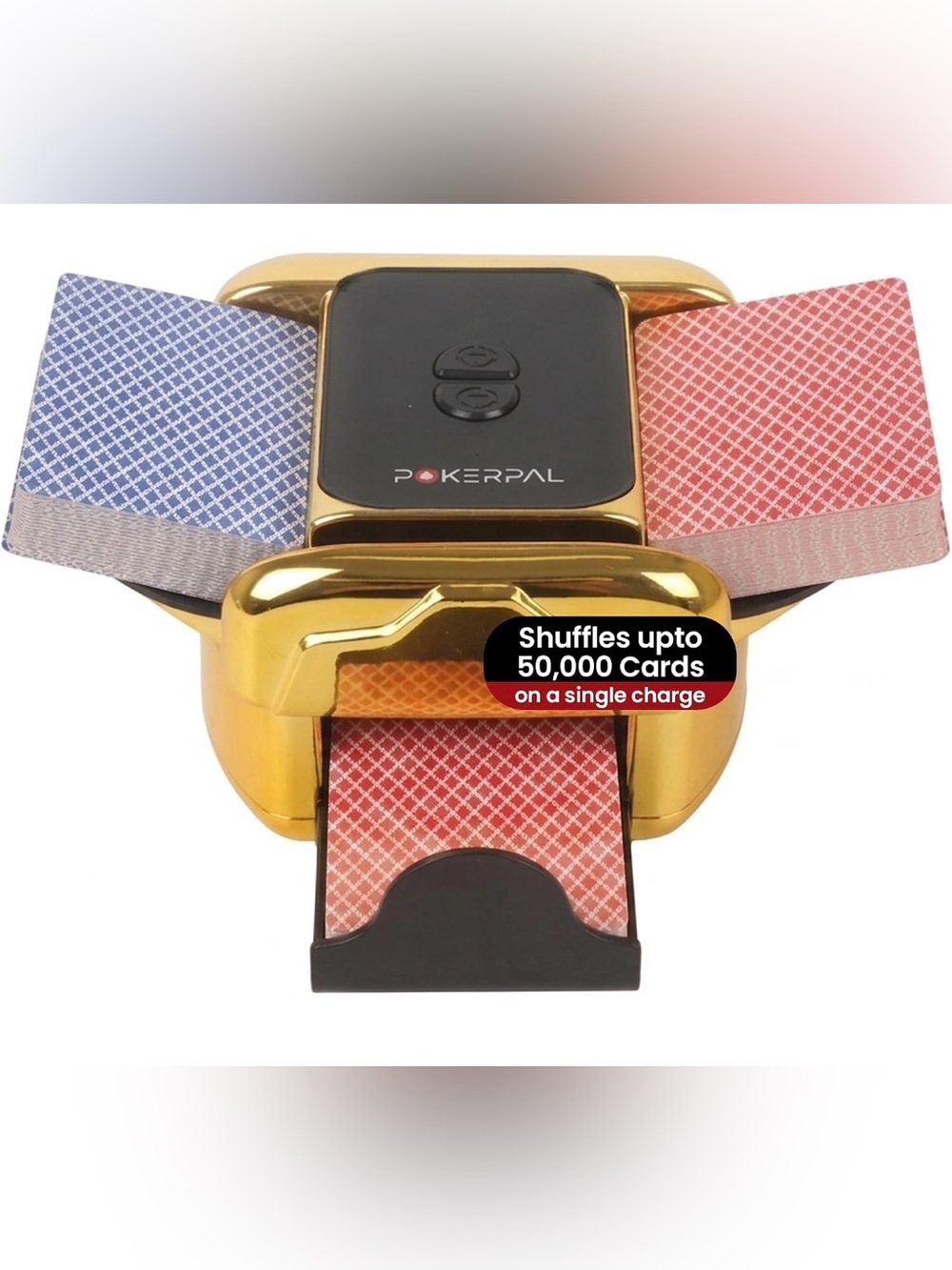 Gold Automatic Card Shuffler - Gold